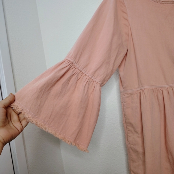 Holding Horses By Anthropologie Lilibet Dip Dye Baby Doll Dress Sz M Cotton. - Picture 4 of 11